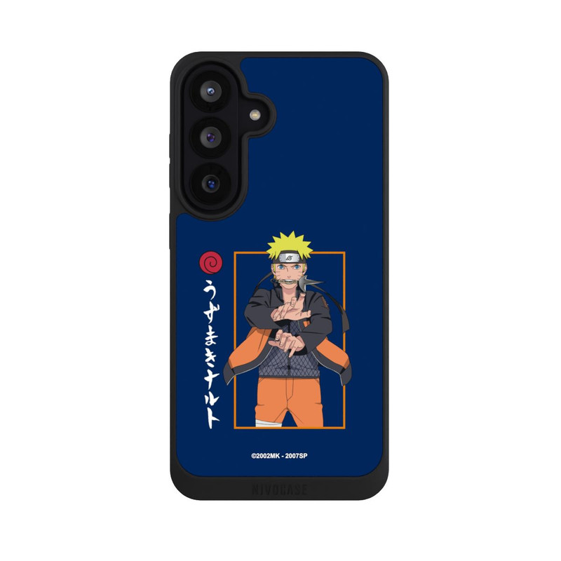Galaxy S26 FE NIVOpure Naruto Kampfposition Blau