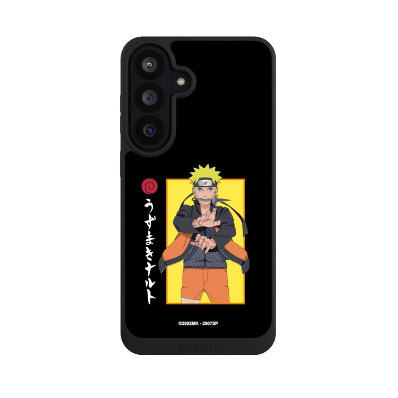 Galaxy S26 FE NIVOpure Naruto Position de Combat noir