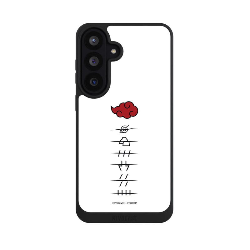 Galaxy S26 FE NIVOpure Akatsuki Mitgliedersymbole Weiß