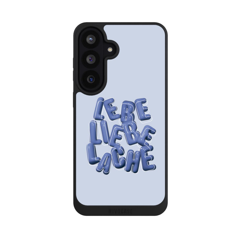 Galaxy S26 FE NIVOpure Lebe Liebe Lache Blue