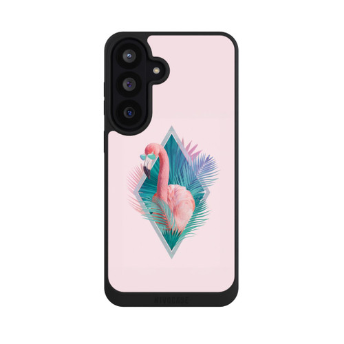 Samsung Galaxy S26 FE NIVOpure Tropische Pflanzen Flamingo
