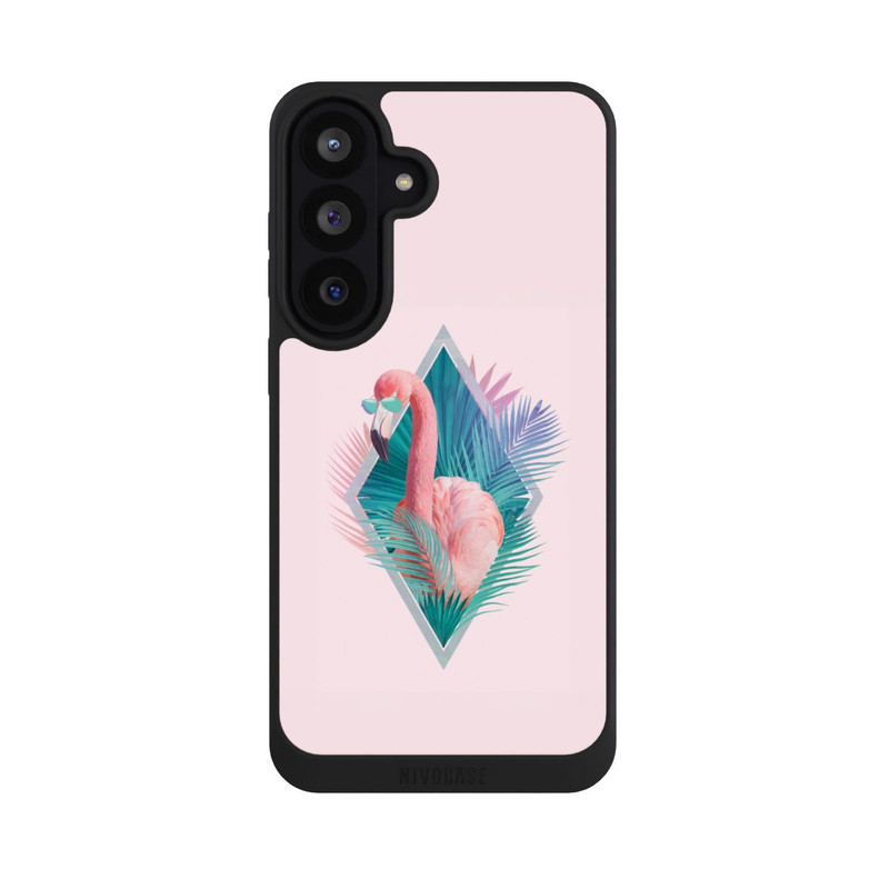 Galaxy S26 FE NIVOpure Tropische Pflanzen Flamingo