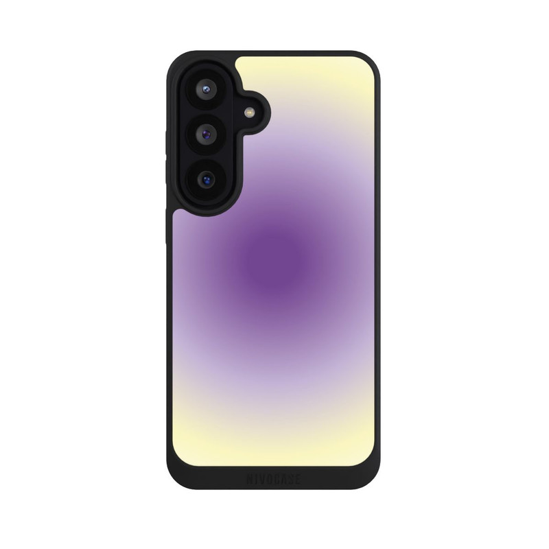 Galaxy S26 FE NIVOpure Aura Lila Gelb Kreis