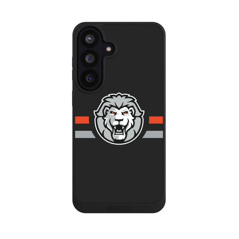 Galaxy S26 FE NIVOpure Löwen Logo and Stripes