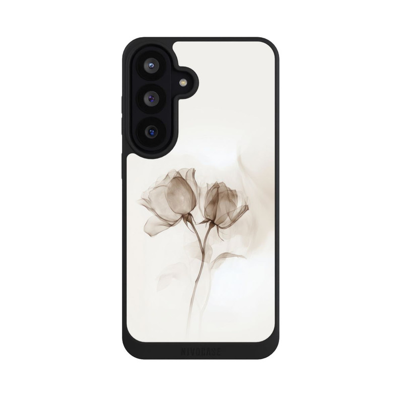 Galaxy S26 FE NIVOpure Braune Rose Blume Nebel