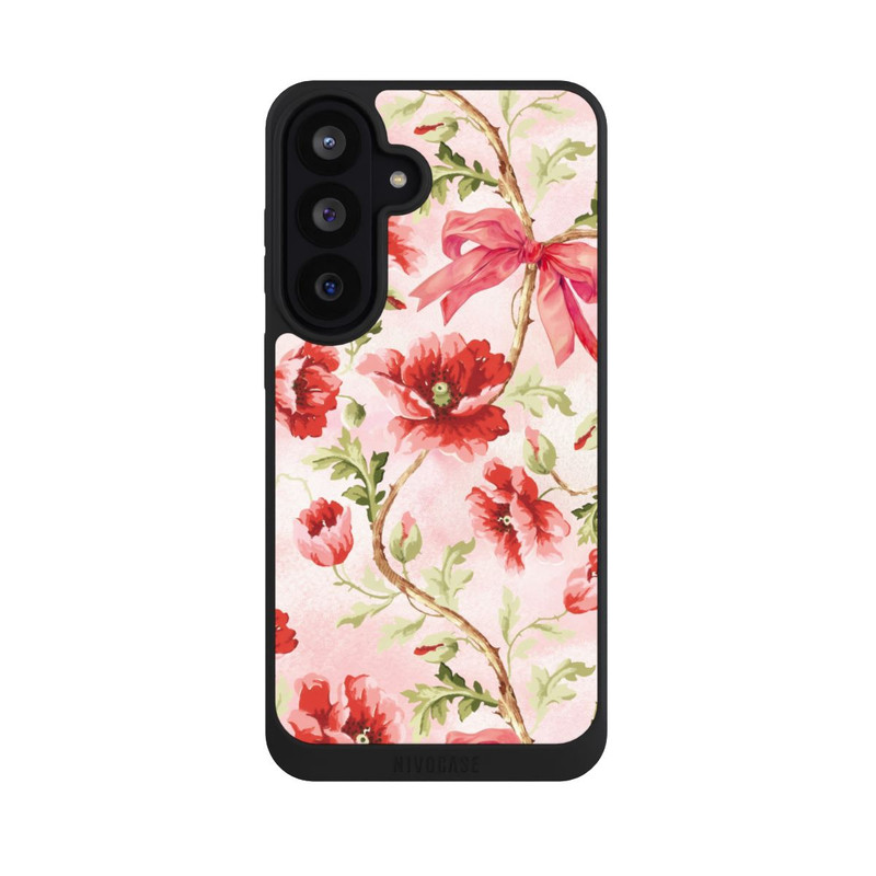 Galaxy S26 FE NIVOpure Motif Coquelicots Rose