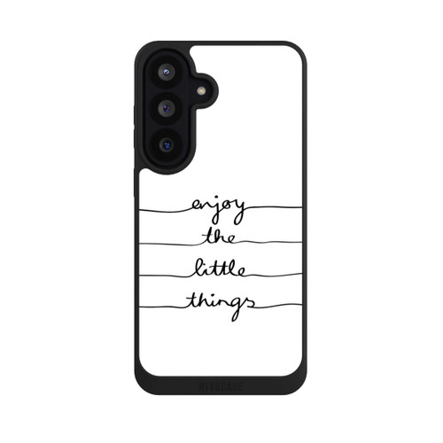 Samsung Galaxy S26 FE NIVOpure Enjoy The Little Things White
