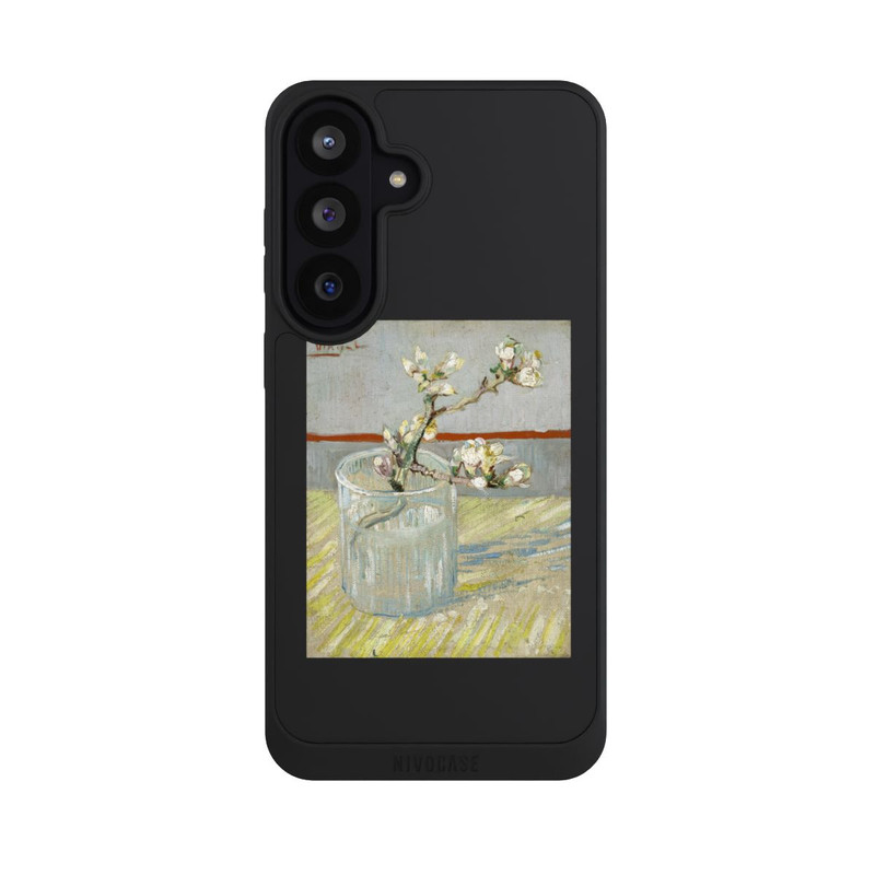 Galaxy S26 FE NIVOpure Blühender Mandelzweig in Einem Glas by Vincent van Gogh