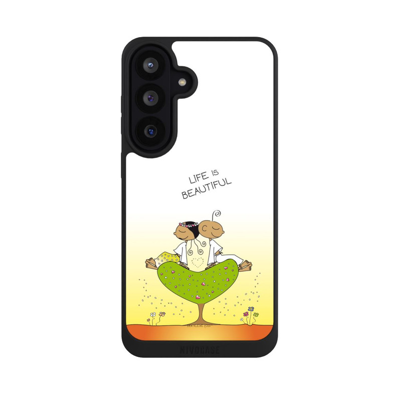 Galaxy S26 FE NIVOpure Life is Beautiful Meditation Der Kleine Yogi