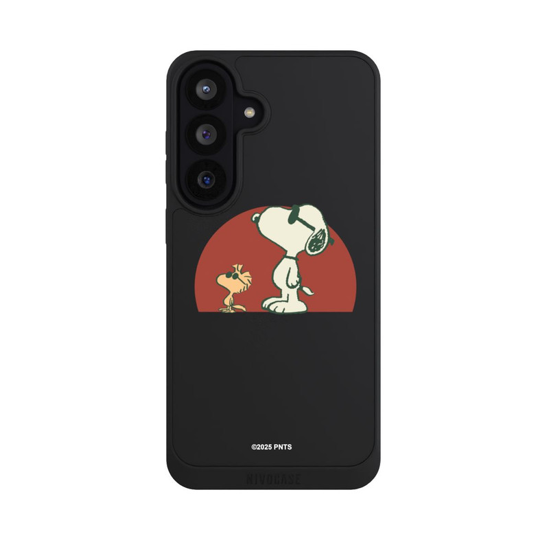 Galaxy S26 FE NIVOpure Snoopy Woodstock Far Out transparent