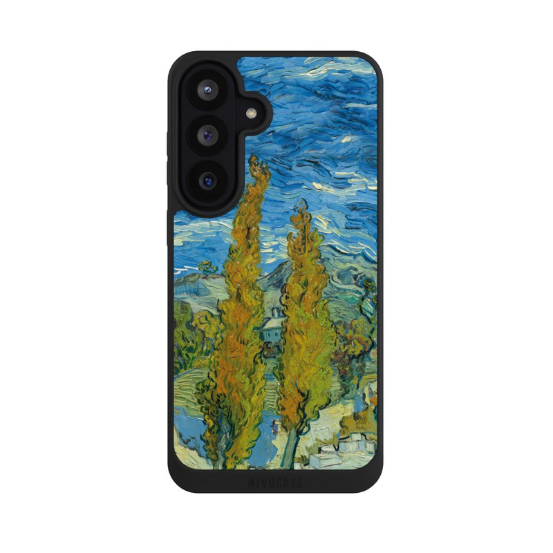 Galaxy S26 FE NIVOpure Two Poplars in the Alpilles near Saint-Rémy by Van Gogh
