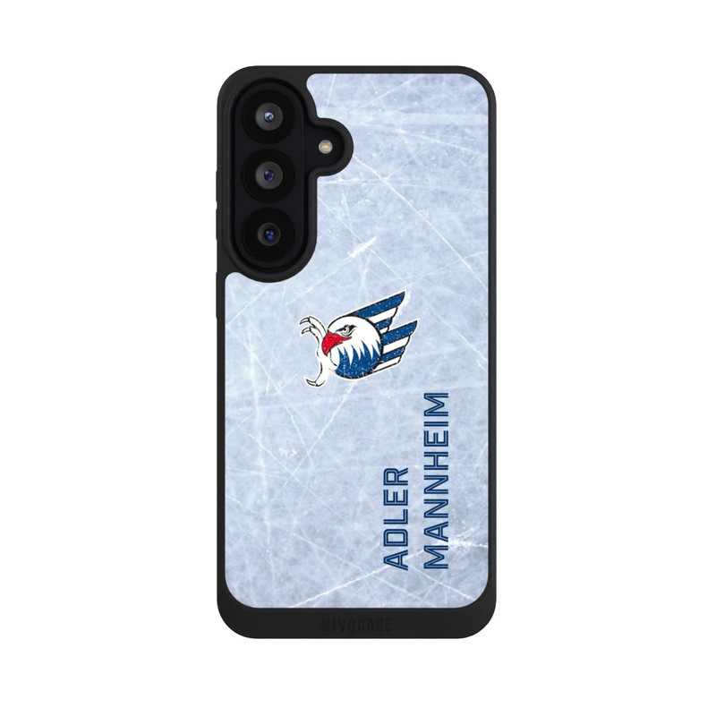 Galaxy S26 FE NIVOpure Adler Mannheim Eisfläche Logo