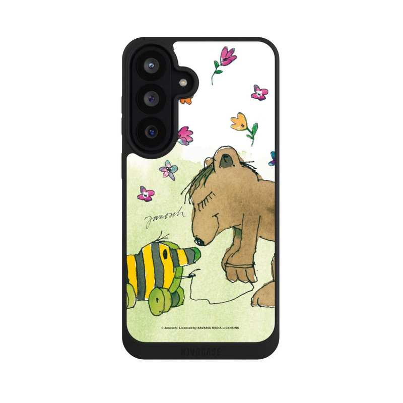 Galaxy S26 FE NIVOpure Bär und Tigerente Blumenregen