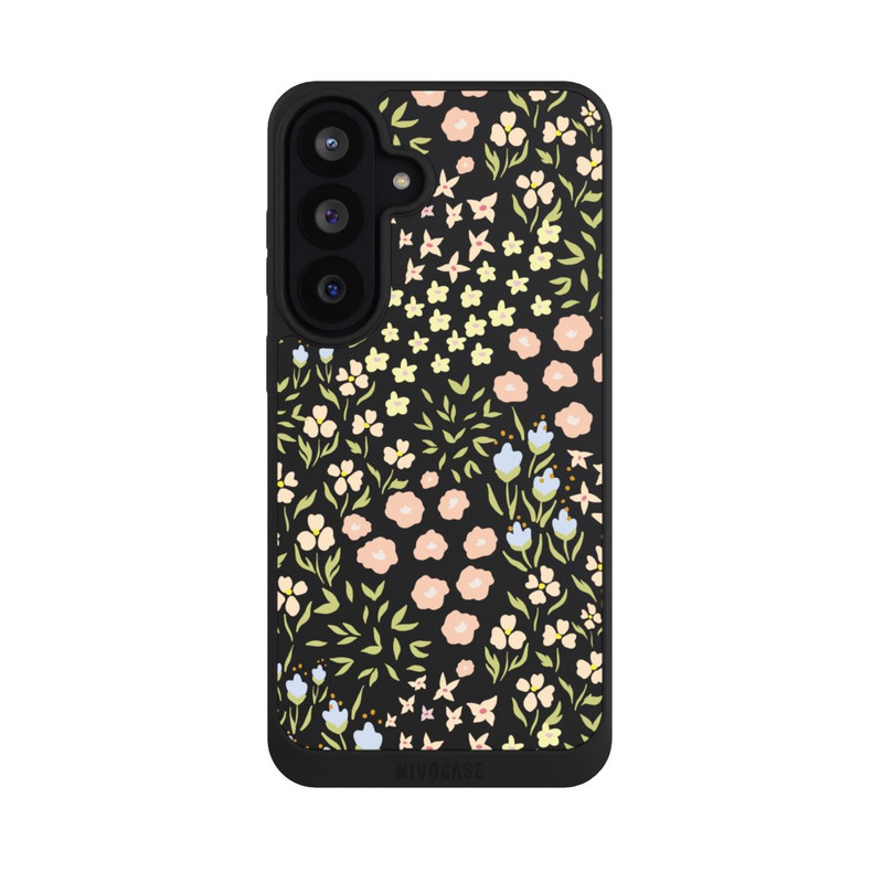 Galaxy S26 FE NIVOpure Blumenmuster Pastell Transparent