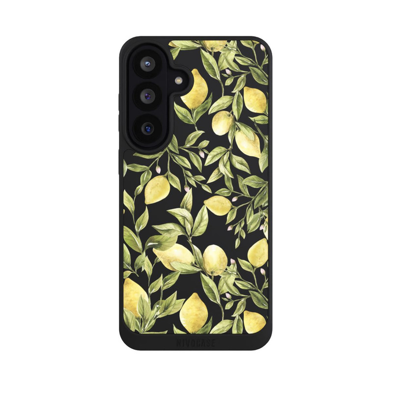 Galaxy S26 FE NIVOpure Lemon Summer Pattern Transparent