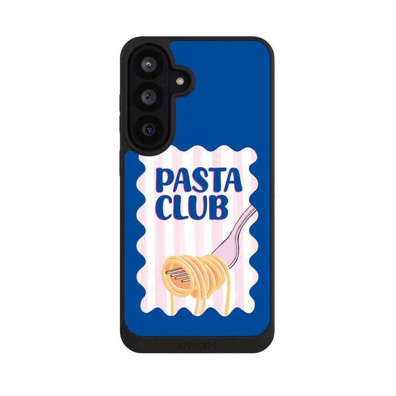 Galaxy S26 FE NIVOpure Pasta Club in Blue and Pink