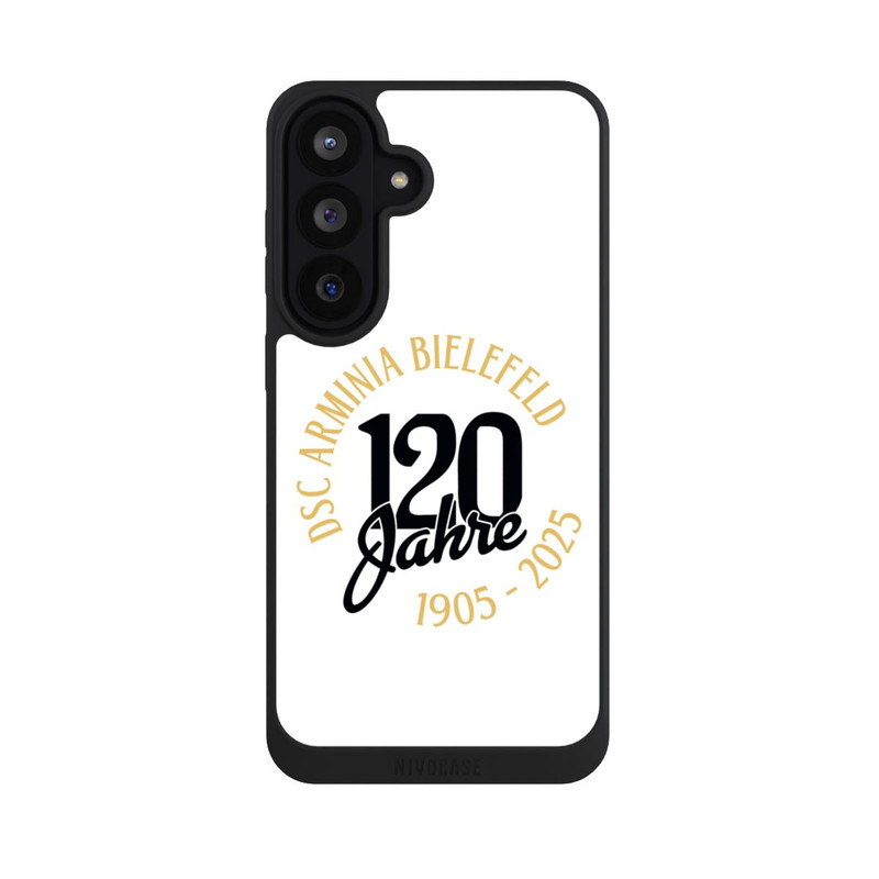 Galaxy S26 FE NIVOpure Arminia Bielefeld 120 Jahre Weiß