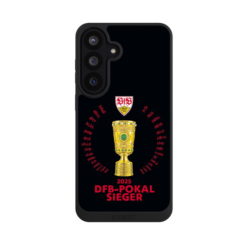 Galaxy S26 FE NIVOpure VfB DFB-Pokal Sieger Schwarz