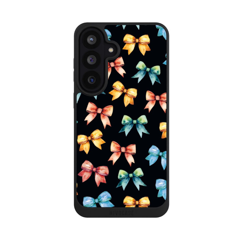 Galaxy S26 FE NIVOpure Rainbow Bows Black