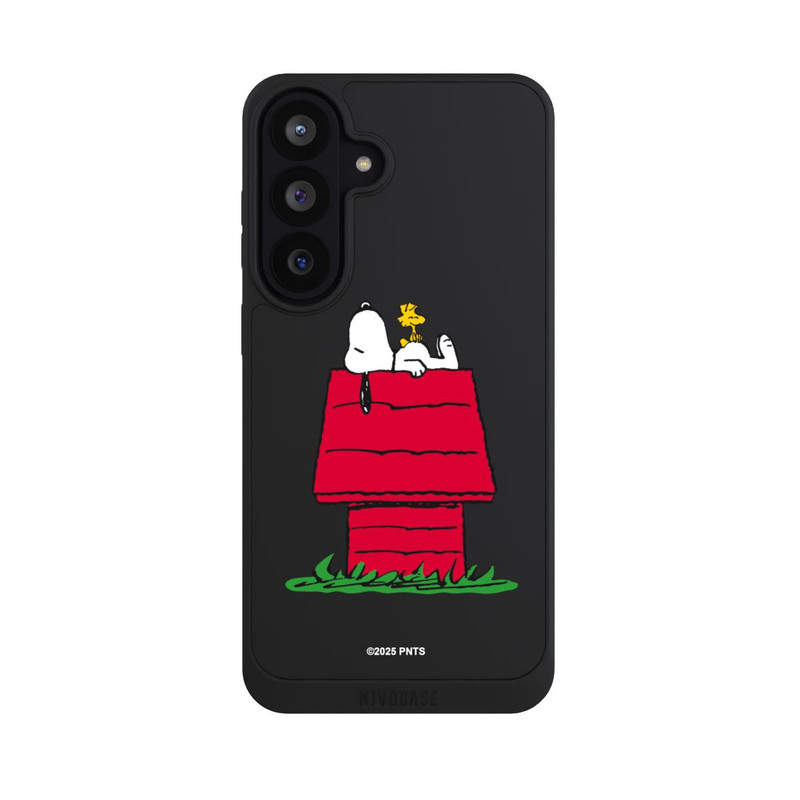 Galaxy S26 FE NIVOpure Snoopy and Woodstock Classic transparent