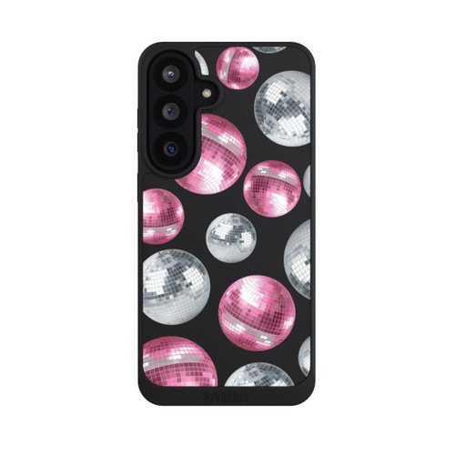 Samsung Galaxy S26 FE NIVOpure Discokugel Show Pink Transparent