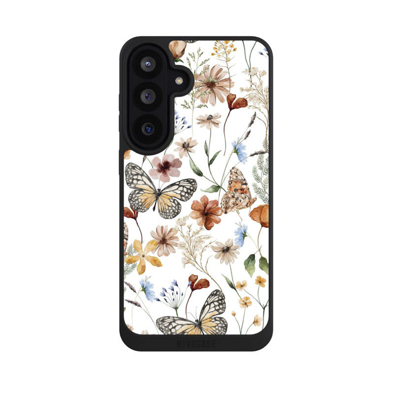 Galaxy S26 FE NIVOpure Wildflowers and Butterflies Pattern