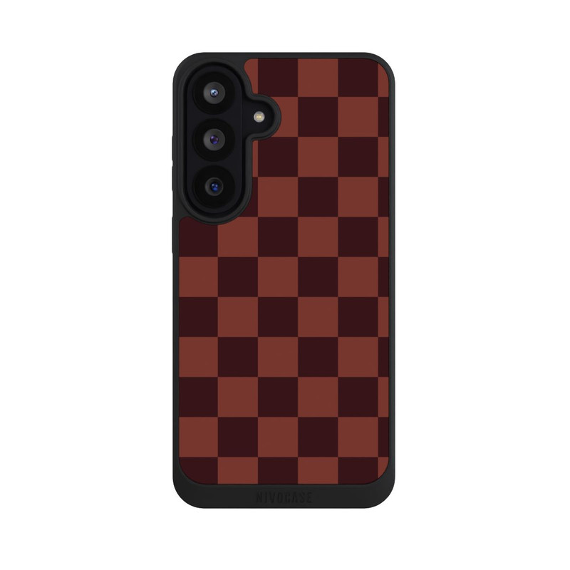 Galaxy S26 FE NIVOpure Schachbrett Rot
