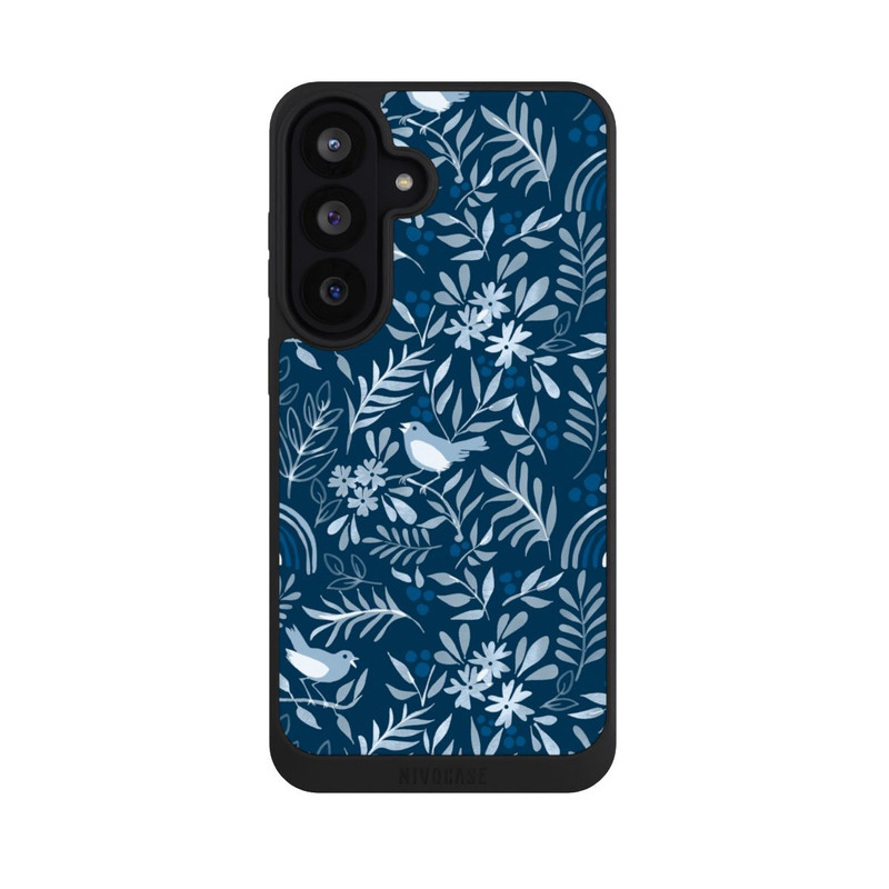Galaxy S26 FE NIVOpure Classic Blue Pattern