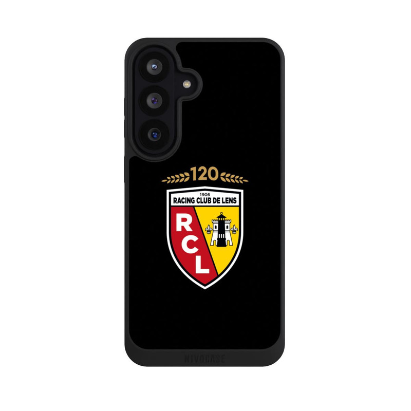 Galaxy S26 FE NIVOpure RC Lens 120 Jahre Jubiläums Logo schwarz