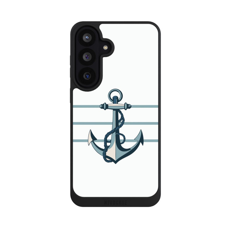 Galaxy S26 FE NIVOpure Anchor Line White mit KI