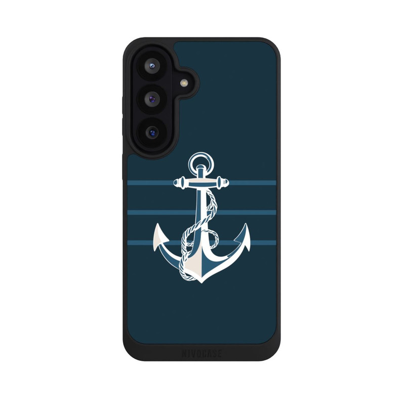 Galaxy S26 FE NIVOpure Anchor Line Blue with AI