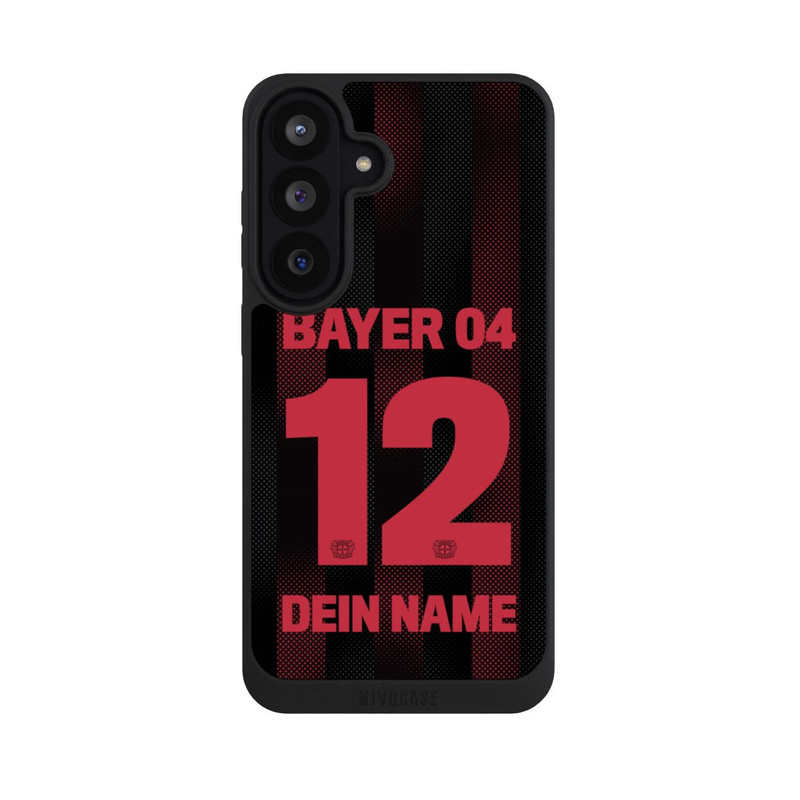 Galaxy S26 FE NIVOpure Bayer Leverkusen Trikot Personalisierbar 25-26