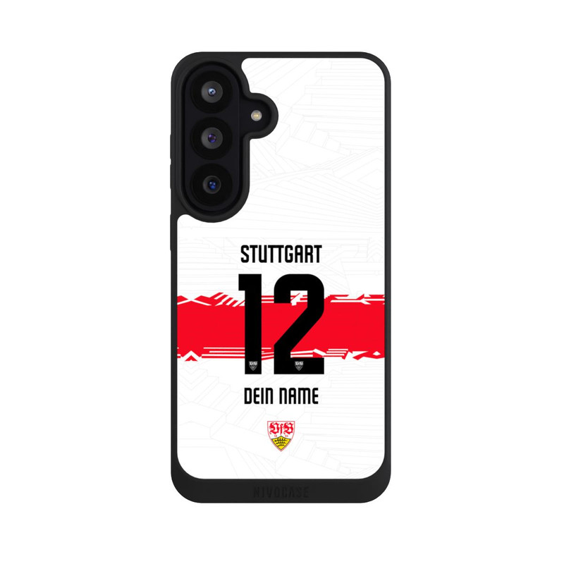 Galaxy S26 FE NIVOpure VfB Stuttgart Trikot Personalisierbar 25-26