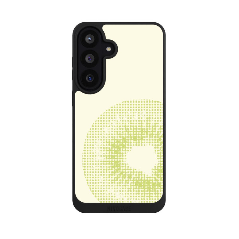 Galaxy S26 FE NIVOpure Kiwi Grid Pixel Art
