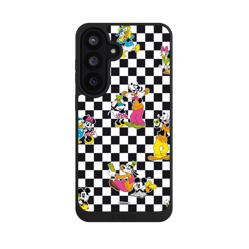 Galaxy S26 FE NIVOpure Donald and Friends Pattern Black and White