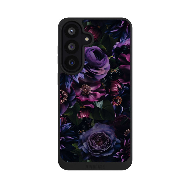 Galaxy S26 FE NIVOpure Dunkle Lila Blüten 