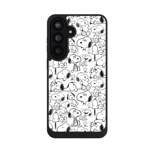 Samsung Galaxy S26 FE NIVOpure Classic Snoopy Pattern White