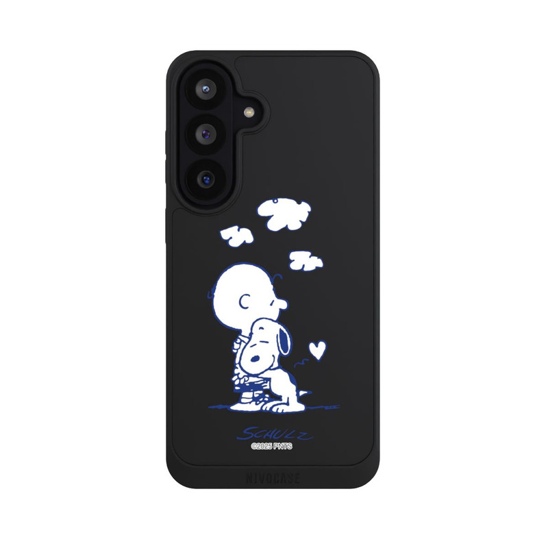 Galaxy S26 FE NIVOpure Peanuts Charlie Brown Snoopy Hug Transparent