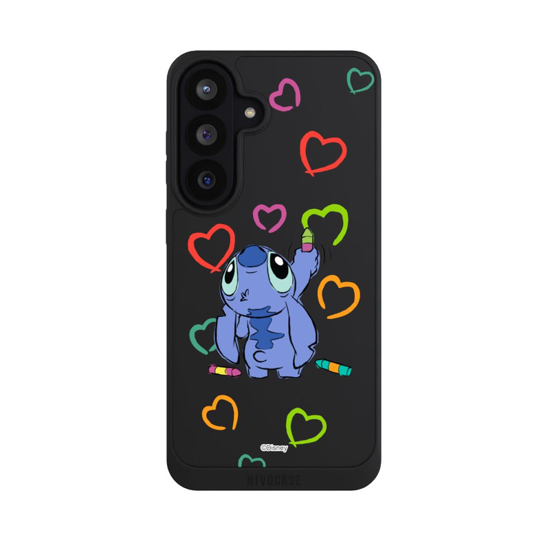 Galaxy S26 FE NIVOpure Stitch Draws a Heart Transparent