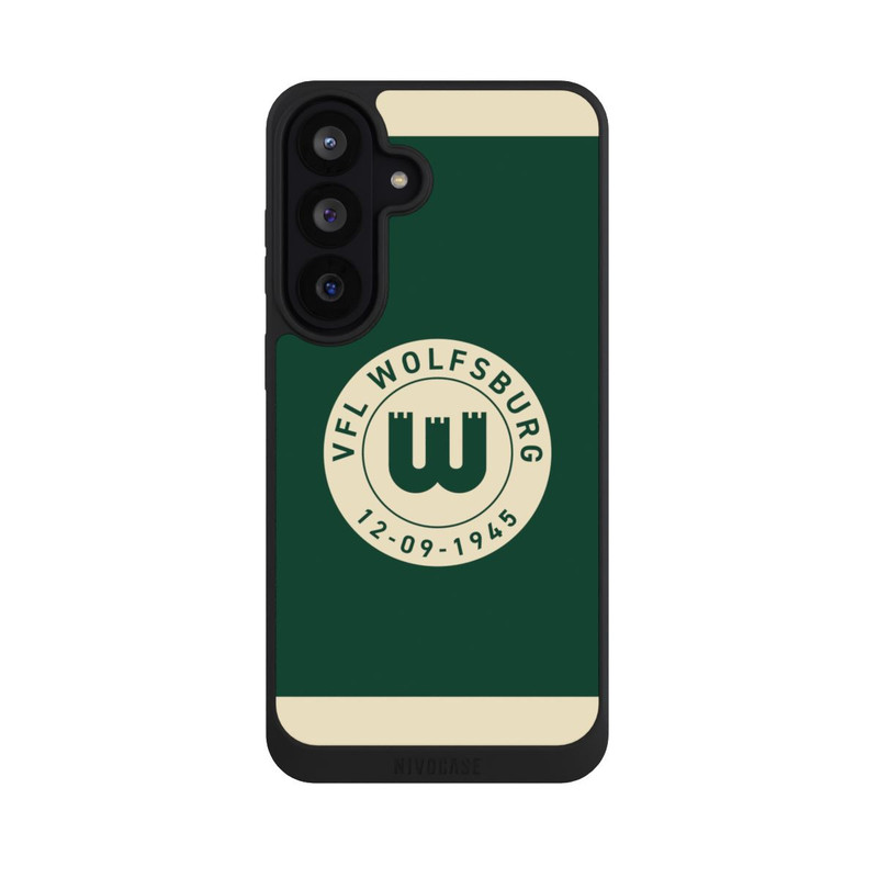 Galaxy S26 FE NIVOpure VfL Wolfsburg 80 Jahre Streifen