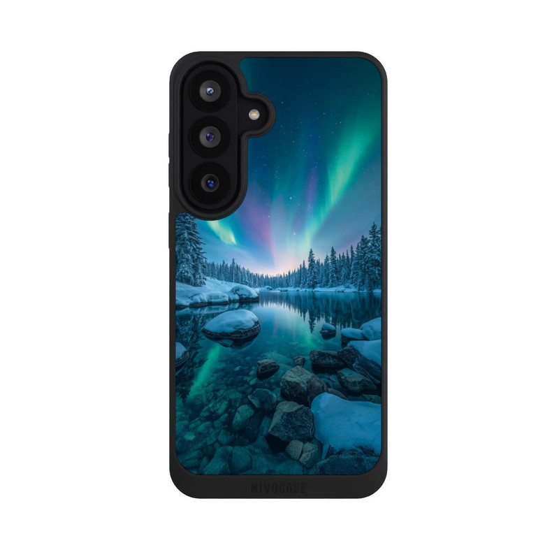 Galaxy S26 FE NIVOpure Nordlichter Glühen mit KI