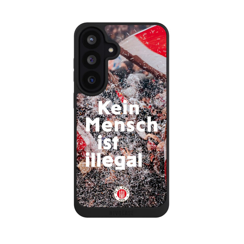 Galaxy S26 FE NIVOpure FC St. Pauli Kein Mensch ist illegal