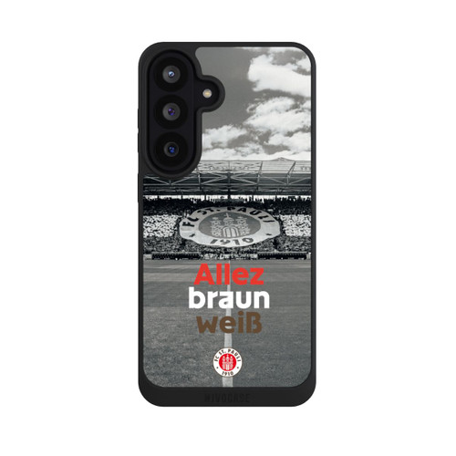 Samsung Galaxy S26 FE NIVOpure FC St. Pauli Allez braun weiss