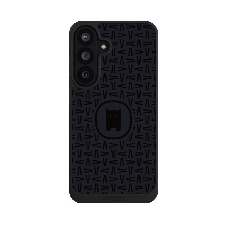 Galaxy S26 FE NIVOpure Nivocase Muster Schwarz Grau