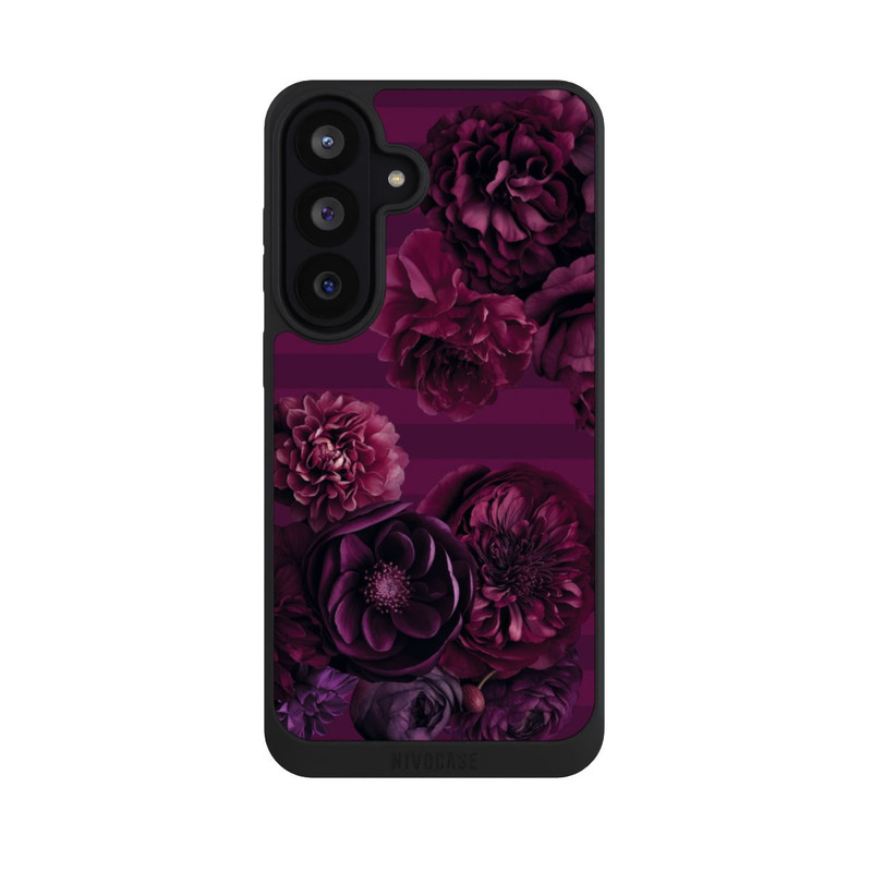 Galaxy S26 FE NIVOpure Majestic Baroque Blossom Dream Burgundy Pink mit KI