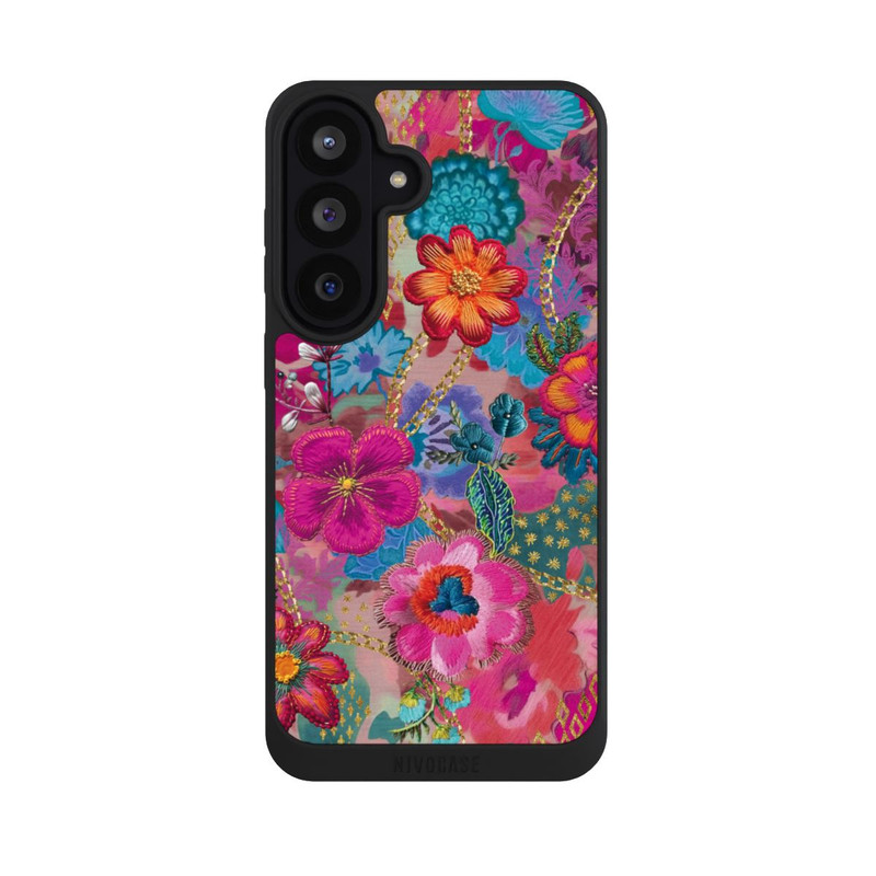 Galaxy S26 FE NIVOpure Patchwork Blumen Mit KI