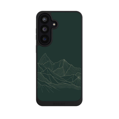Samsung Galaxy S26 FE NIVOpure Berg Line Art Grün