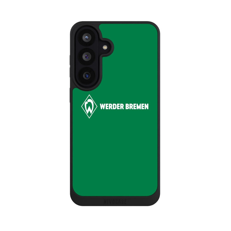 Galaxy S26 FE NIVOpure Werder Bremen Schriftzug Raute Grün