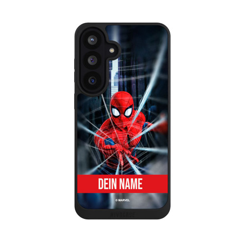 Samsung Galaxy S26 FE NIVOpure Spiderman Webs in Action Personalisierbar