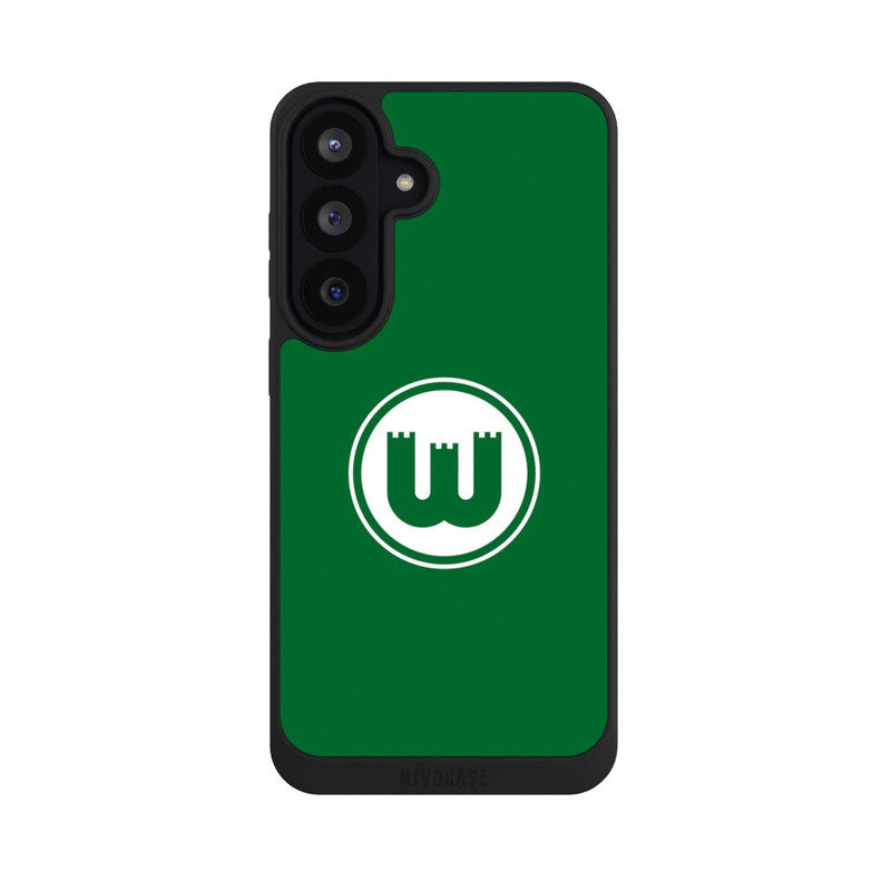 Galaxy S26 FE NIVOpure VfL Wolfsburg Zinnenwappen Grün